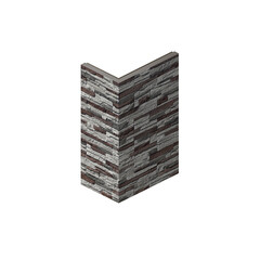 Изображение товара Искусственный камень угловой White Hills Хайлэнд серо-коричневый (11 шт.=1,04 пог.м.)