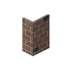 Изображение товара Искусственный камень угловой White Hills Лицен темно-коричневый (14 шт.=2,31 пог.м)