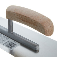 Гладилка плоская Hardy Stucco серия 36 (0800-362400) 240x110x90 мм с деревянной ручкой - фото 2