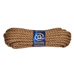 Изображение товара Канат крученый джутовый 3 пряди d12 мм 20 м МДС