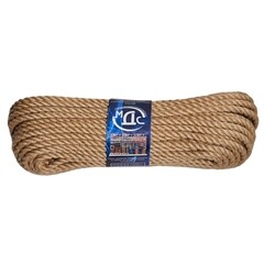 Изображение товара Канат крученый джутовый 3 пряди d10 мм 50 м МДС