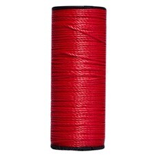 Нить крученая полипропиленовая 2 пряди красная d1,2 мм 100 м МДС без сердечника