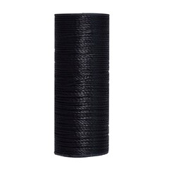 Нить крученая полипропиленовая 2 пряди черная d1,2 мм 100 м МДС без сердечника