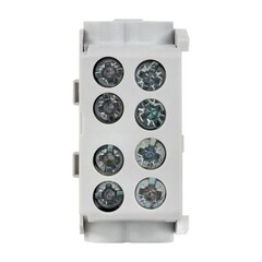 Клемма на 4 провода EKF PROxima 2,5-35 кв.мм с двойным винтом серая (ksr-2.35-2.25-grey) - фото 3