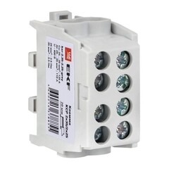 Изображение товара Клемма на 4 провода EKF PROxima 2,5-35 кв.мм с двойным винтом серая (ksr-2.35-2.25-grey)