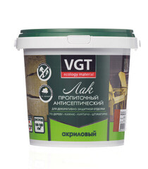 Лак антисептик акриловый VGT ореховое дерево 0,9 кг