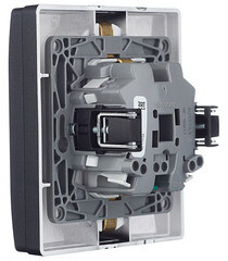 Розетка Legrand Etika встраиваемая антрацит со шторками (672633) - фото 5