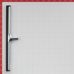 Шпатель для затирания швов Hardy 600 мм металлический без ручки (2022-640060) - фото 2