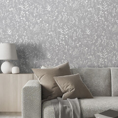 Обои компакт-винил на флизелиновой основе Victoria Stenova Lavanda 287917 (1,06х10,05 м) - фото 5