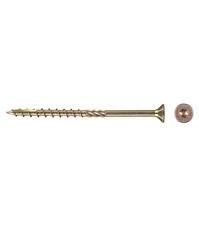 Саморезы по дереву 100x6,0 мм потайная головка конструкционные (100 шт.)