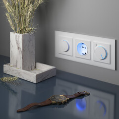 Терморегулятор механический для теплого пола Werkel W1151101 белый - фото 3