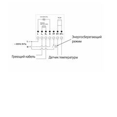 Терморегулятор механический для теплого пола Werkel W1151101 белый - фото 2