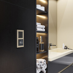 Терморегулятор электронный сенсорный для теплого пола Werkel W1151208 черный с поддержкой Wi-Fi - фото 5