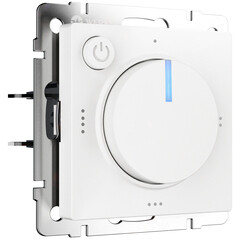 Терморегулятор механический для теплого пола Werkel W1151161 белый матовый - фото 1