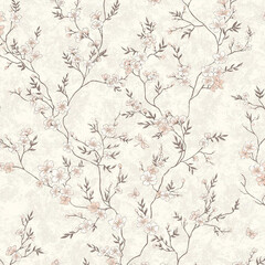 Изображение товара Обои бумажные Саратовские обои Виолетта Д1015-05 (0,53х10,05 м)