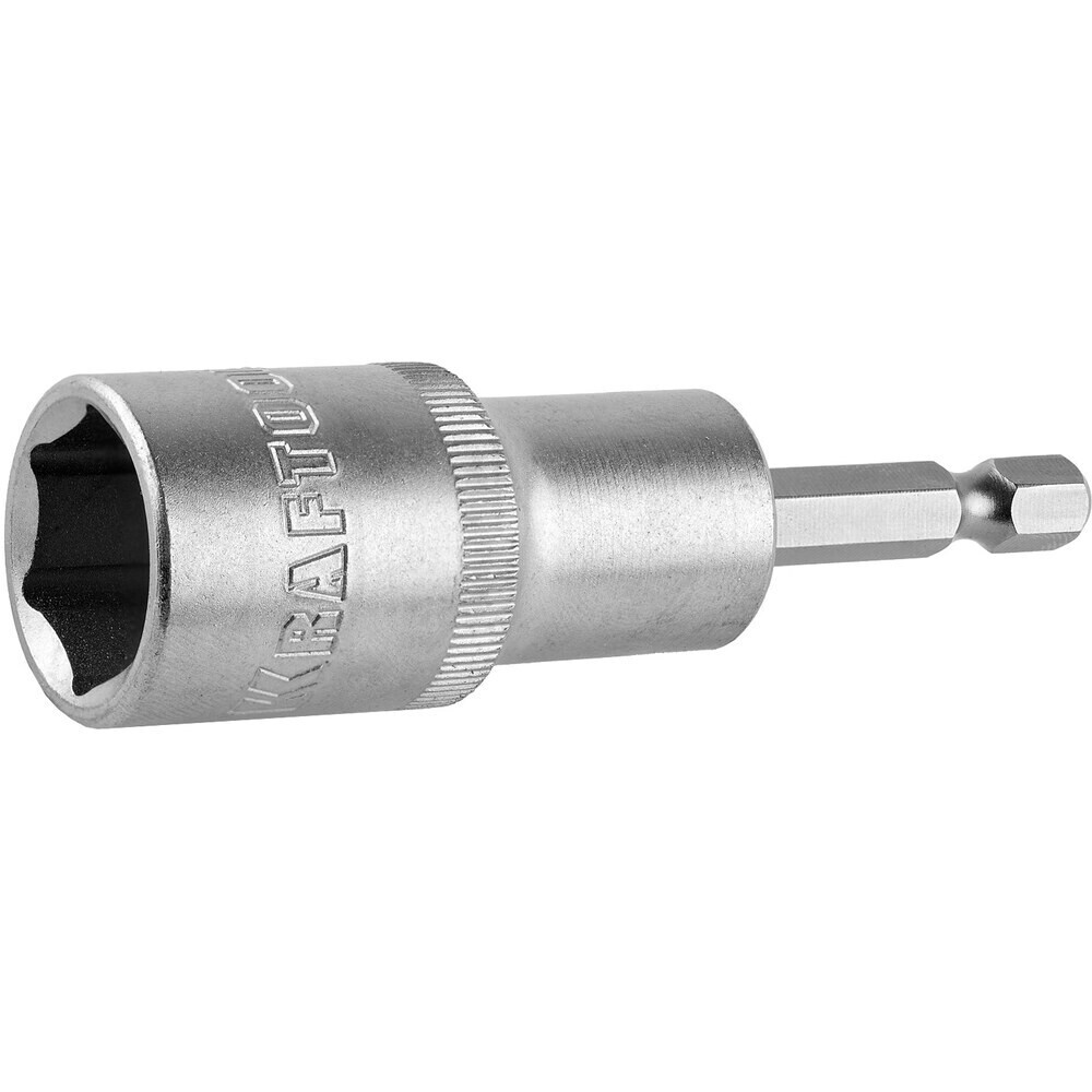 

Адаптер для болтов и саморезов Kraftool Nut Driver (26396-17) 17 мм L80 мм магнитный шестигранная головка