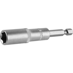 Изображение товара Адаптер для болтов и саморезов Kraftool Nut Driver (26396-10) 10 мм L80 мм магнитный шестигранная головка