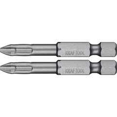 Бита Kraftool X-Drive (26121-2-50-2) PH2 50 мм торсионная (2 шт.)