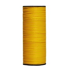 Нить крученая полипропиленовая 2 пряди желтая d1,2 мм 100 м МДС без сердечника