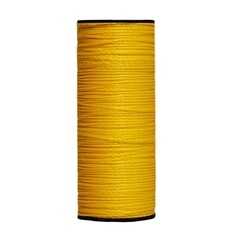 Изображение товара Нить крученая полипропиленовая 2 пряди желтая d1,2 мм 100 м МДС без сердечника