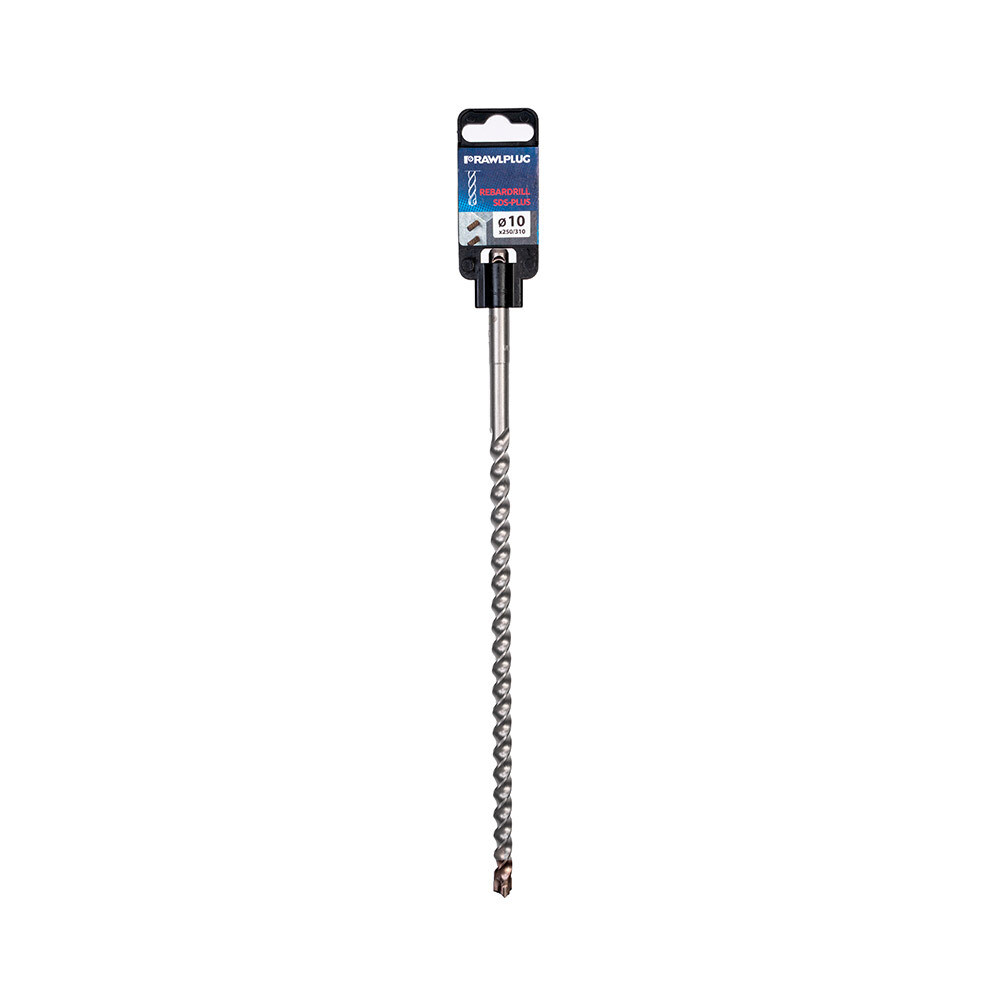 Изображение товара Бур SDS-plus Rawlplug Rebardrill 10х250х310 мм усиленный для бетона и камня