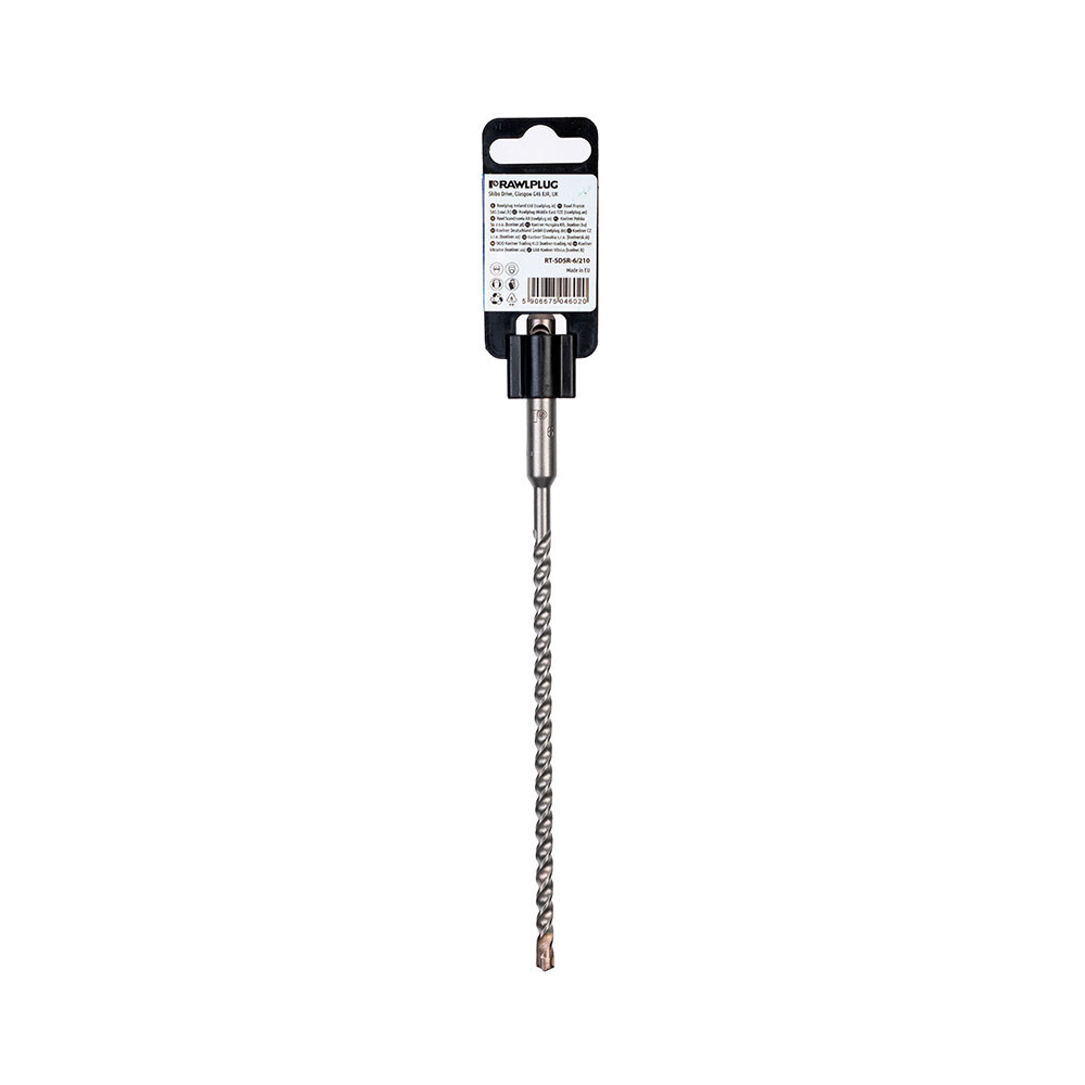 Изображение товара Валер сверло SDS-plus 6х150х210 мм Rawlplug усиленное для бетона и камня