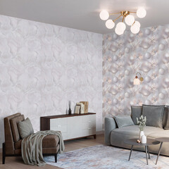 Обои компакт-винил на флизелиновой основе Palitra Family Faraday FM72426-84 (1,06х10,05 м) - фото 5