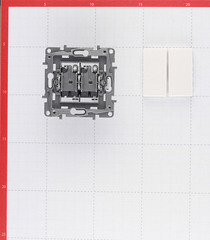 Выключатель Legrand Etika двухклавишный встраиваемый белый (672202) - фото 5