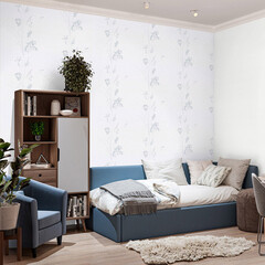 Обои компакт-винил на флизелиновой основе Palitra Family Timi FM72489-11 (1,06х10,05 м) - фото 5