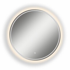 Зеркало с подсветкой круглое 60 см с сенсорным включением Continent Lua Led (ЗЛП5032) - фото 4