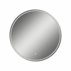 Зеркало с подсветкой круглое 60 см с сенсорным включением Continent Lua Led (ЗЛП5032) - фото 1