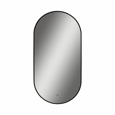 Зеркало с подсветкой овальное 50х100 см бесконтактный сенсор Continent Capsula Led (ЗЛП5031)