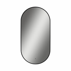 Изображение товара Зеркало с подсветкой овальное 50х100 см бесконтактный сенсор Continent Capsula Led (ЗЛП5031)