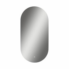 Зеркало с подсветкой овальное 45х90 см с сенсорным включением Continent Capsula Led (ЗЛП5030)