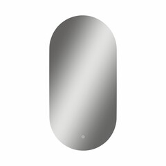 Изображение товара Зеркало с подсветкой овальное 45х90 см с сенсорным включением Continent Capsula Led (ЗЛП5030)