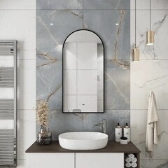 Зеркало с подсветкой прямоугольное 50х100 см бесконтактный сенсор Continent Zuma Led (ЗЛП4986) - фото 3