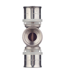 Тройник VALTEC (VTm.232.N.260526) 26(пресс) х 3/4 ВР(г) х 26(пресс) - фото 5