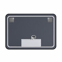 Зеркало с подсветкой прямоугольное 100х70 см с часами Continent Caseiro Led (ЗЛП5054) - фото 9