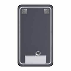 Зеркало с подсветкой прямоугольное 60х120 см с часами Continent Caseiro Led (ЗЛП5052) - фото 5