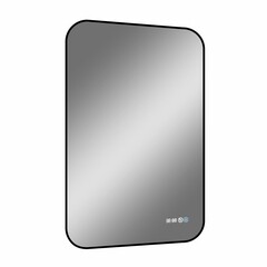 Зеркало с подсветкой прямоугольное 50х70 см с часами Continent Caseiro Led (ЗЛП5050) - фото 8