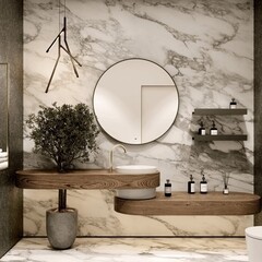 Зеркало с подсветкой круглое 100 см бесконтактный сенсор Continent Solar Led (ЗЛП5049) - фото 2