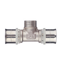 Тройник VALTEC (VTm.232.N.260426) 26(пресс) х 1/2 ВР(г) х 26(пресс) - фото 5