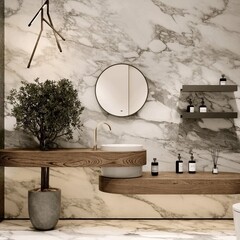 Зеркало с подсветкой круглое 60 см бесконтактный сенсор Continent Solar Led (ЗЛП5046) - фото 3