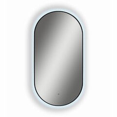 Зеркало с подсветкой овальное 70х120 см бесконтактный сенсор Continent Profeta Led (ЗЛП5045) - фото 6