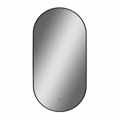 Изображение товара Зеркало с подсветкой овальное 70х120 см бесконтактный сенсор Continent Profeta Led (ЗЛП5045)