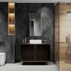 Зеркало с подсветкой прямоугольное 60х110 см с сенсорным включением Continent Novo Led (ЗЛП5043) - фото 5