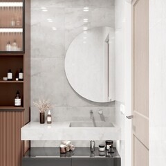 Зеркало с подсветкой фигурное 60х90 см с сенсорным включением Continent Luminora Led (ЗЛП5038) - фото 4