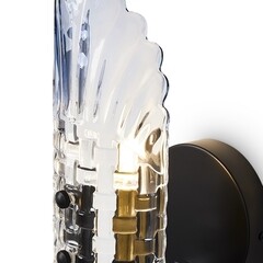 Бра Freya Ollie E14 40 Вт 230 В черное/золото IP20 (FR5525WL-01GB) - фото 5