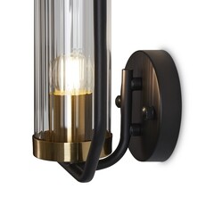 Бра Freya Lumi E27 60 Вт 230 В черное/бронза IP20 (FR5524WL-01BBZ) - фото 8