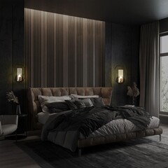 Бра Freya Lumi E27 60 Вт 230 В черное/бронза IP20 (FR5524WL-01BBZ) - фото 2